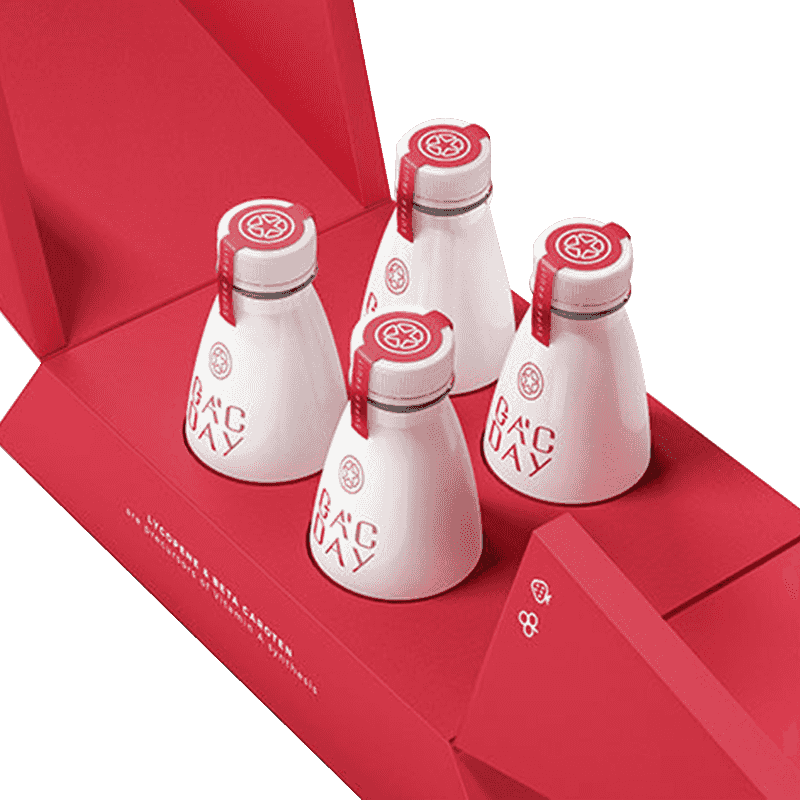 Caixas de embalagem de leite ondulado