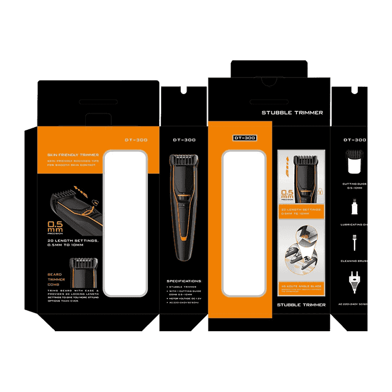 Caixas de embalagem de produtos de higiene pessoal corrugados