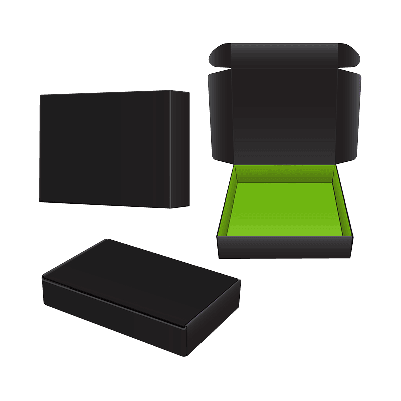 Caixas postais onduladas personalizadas