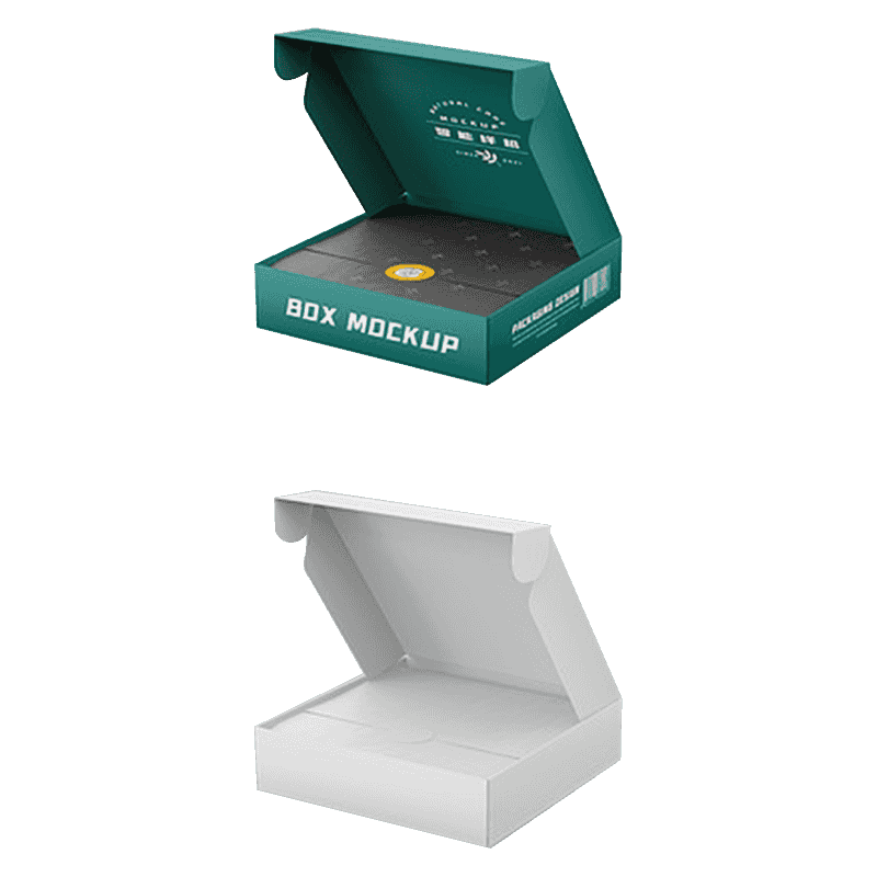 Caixas postais onduladas personalizadas