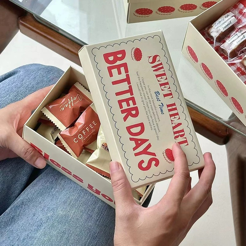 Caixas de embalagem de biscoito ondulado