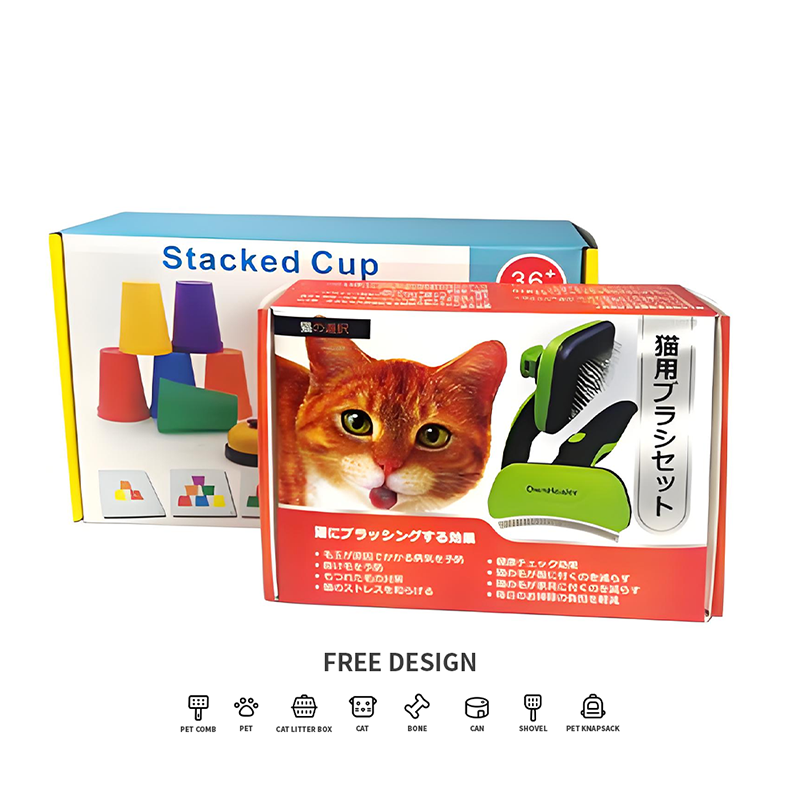 Caixas de embalagem de ferramentas para animais de estimação onduladas