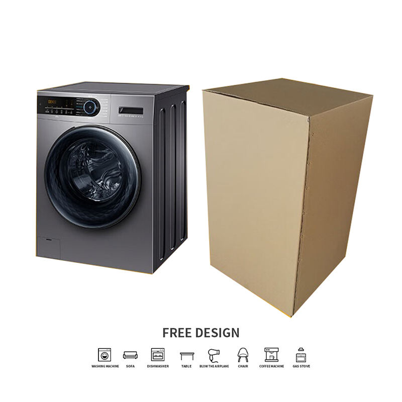 Caixas de embalagem de máquina de lavar onduladas