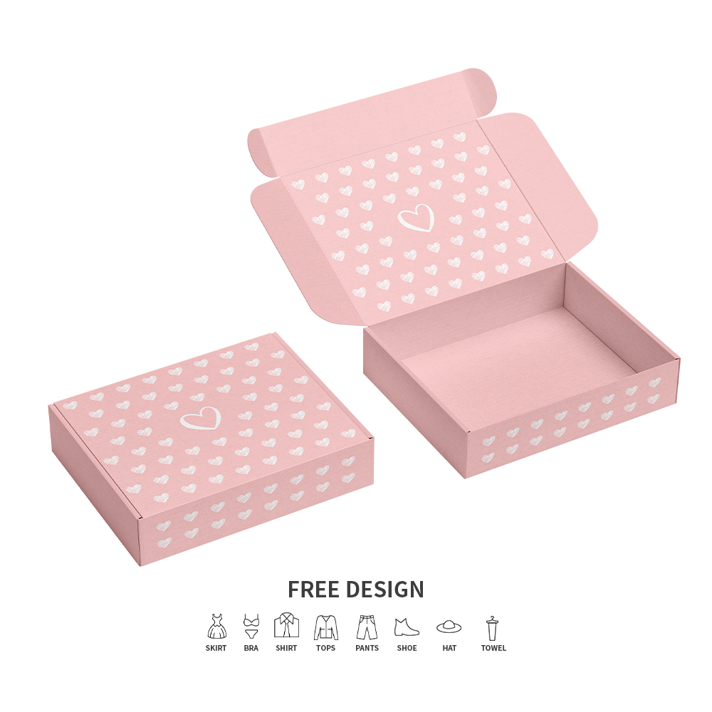 Caixas de embalagem de papelão ondulado para malas e bolsas