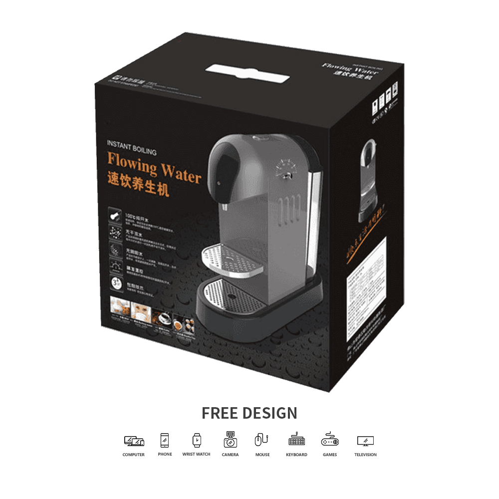 Caixas de embalagem onduladas para dispensador de água